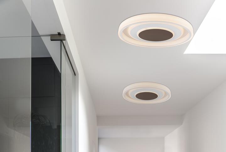 Image du produit Globo Plafonnier Goffi blanc 1xLED (4000 lm)