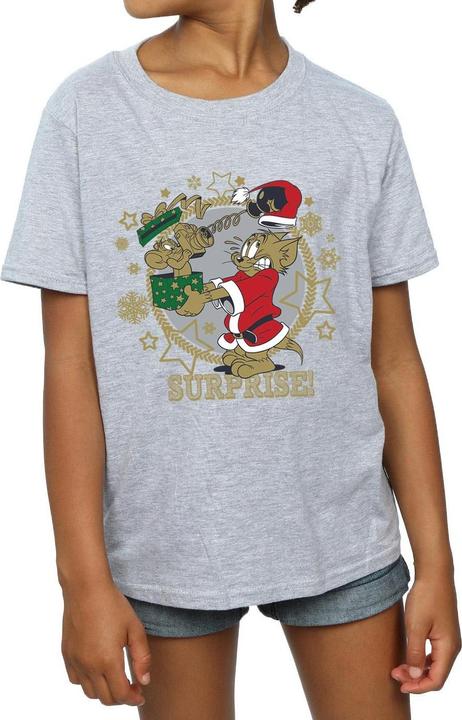 Produktbild Tom & Jerry Christmas Surprise TShirt Mädchen (152, 158)