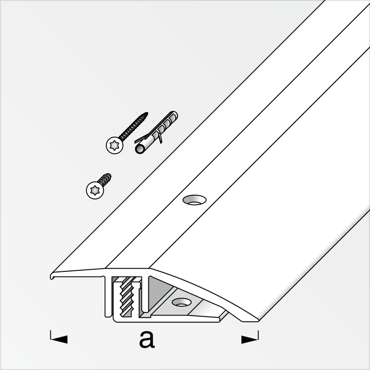 Image du produit Alfer Profilé de compensation de niveau Alu 1m