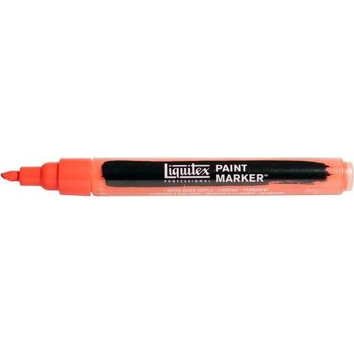 Winsor & Newton, Evidenziatori, Paint Marker Fin Cadmium Red Light Hue 510