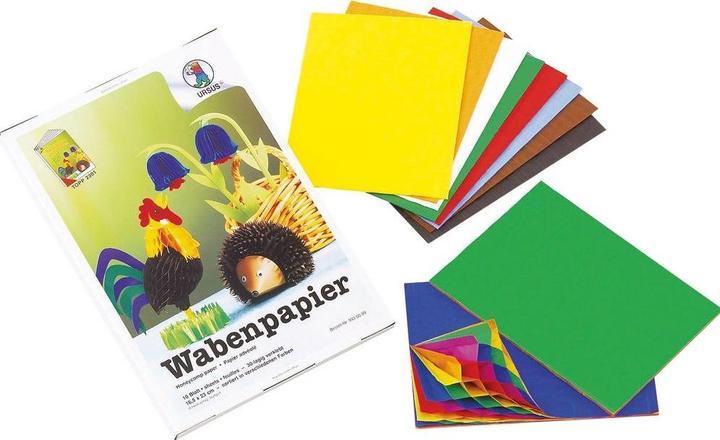 Actual product image Ursus Honeycomb paper assorted (C5)