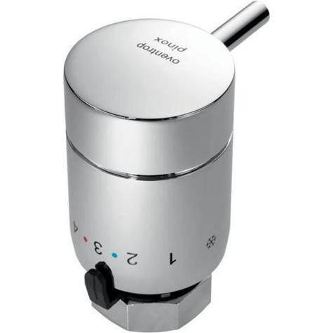 Oventrop Thermostat pinox H, Thermostat, Silber