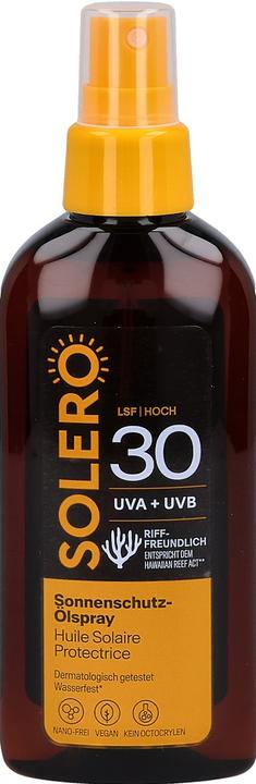 Immagine prodotto Solero Sonnenschutz Oelspray SPF30 150ml (Olio abbronzatura, SPF 30, 150 ml)