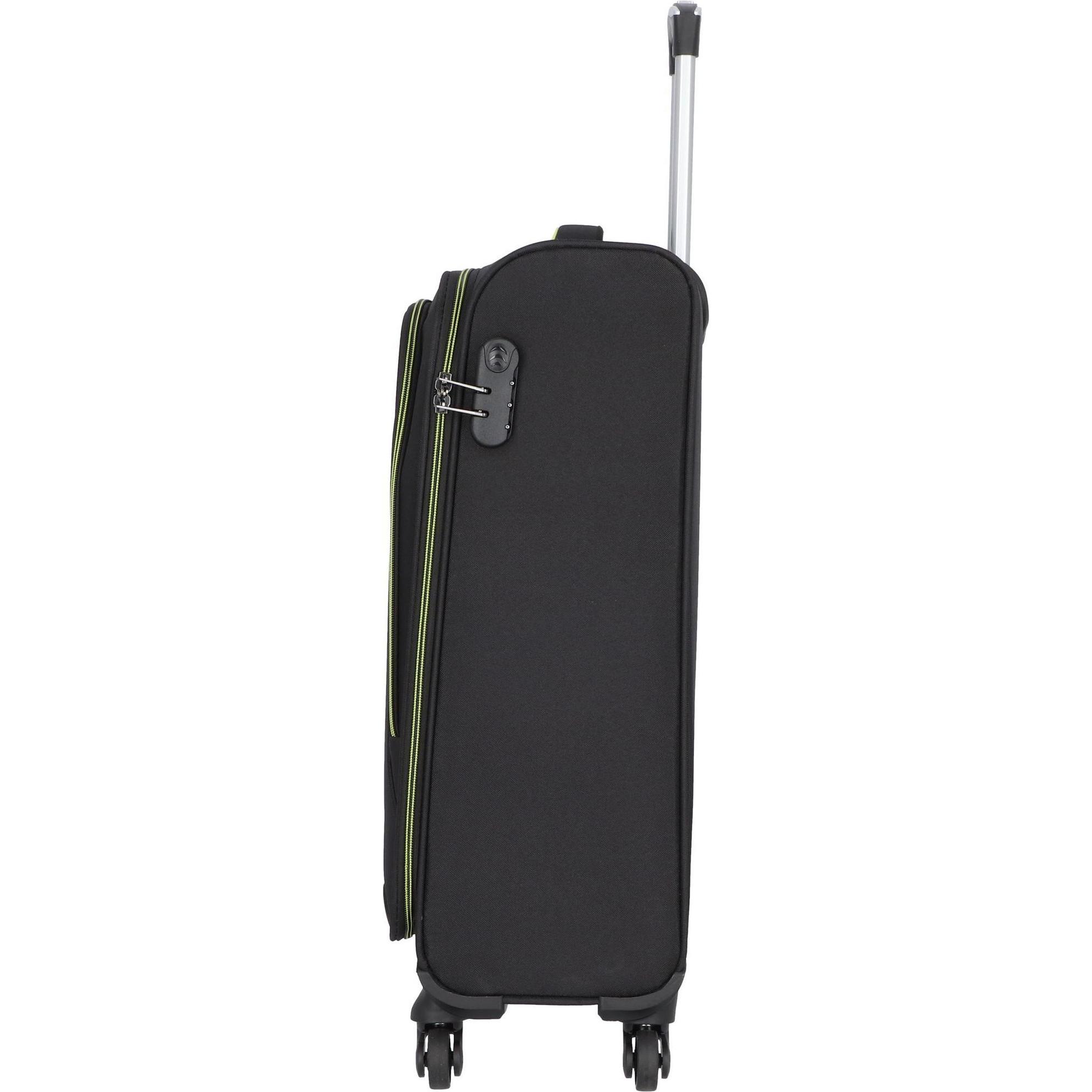 Thumbnail - Nowi, Koffer, Sevilla 4 Rollen Trolley 64 cm, Grün, (50 l, M (50 - 90l))
