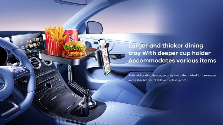 Actual product image Remax RM-C48 Autohalterung mit Getränkehalter, schwarz