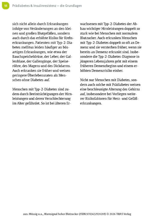 Image du produit Warnsignal hoher Blutzucker