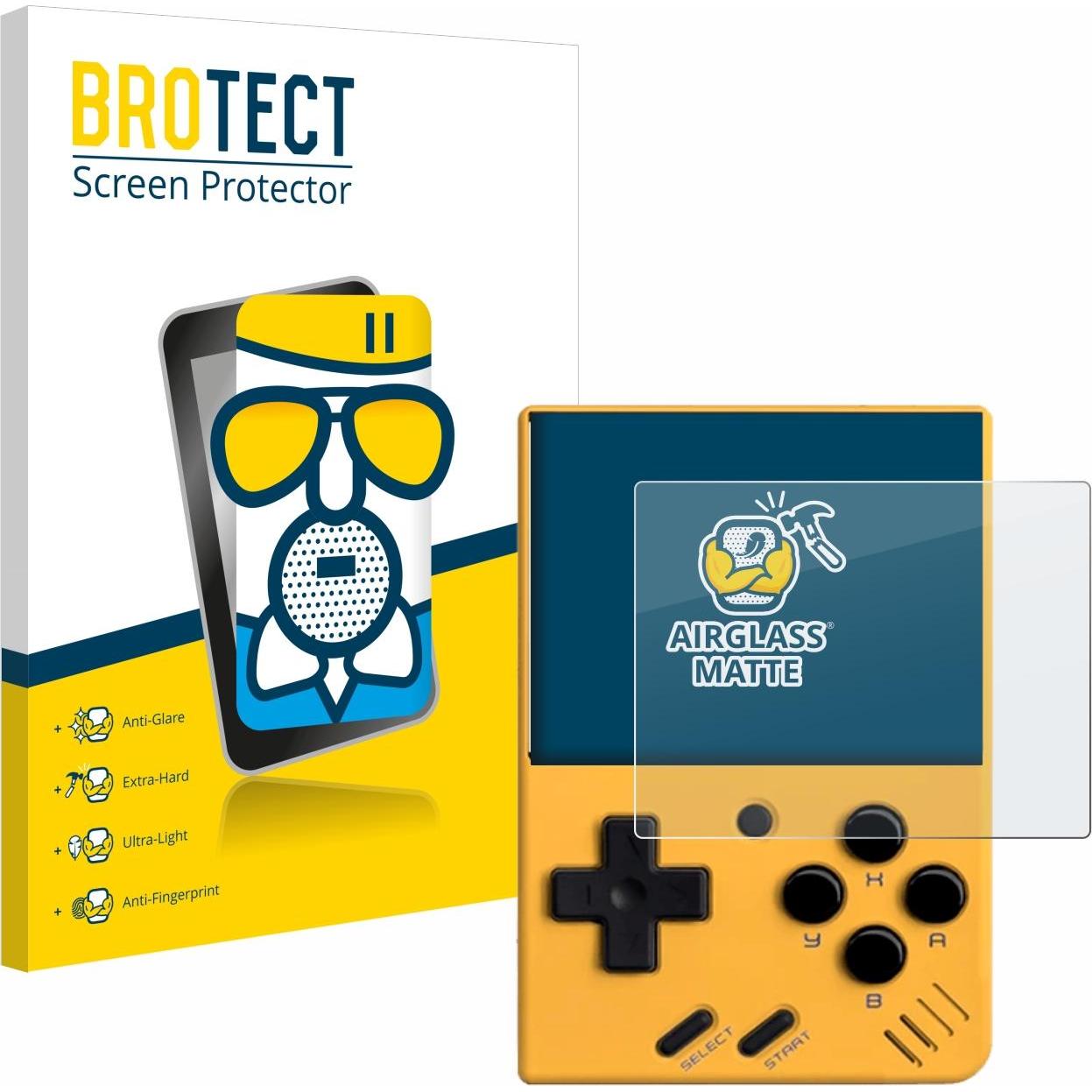 Thumbnail - BROTECT Schutzglas Schutzfolie Glas Folie Displayschutz matt, Weiteres Gaming Zubehör, Grau