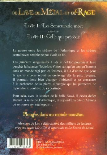 Image du produit De lave, de métal et de rage : livres I & II (Français, Lys Alexiane de, 2025)