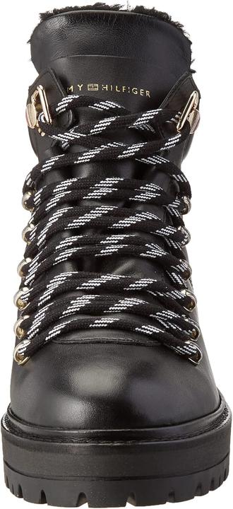 Actual product image Tommy Hilfiger Leather Outdoor Flat Boot (41)