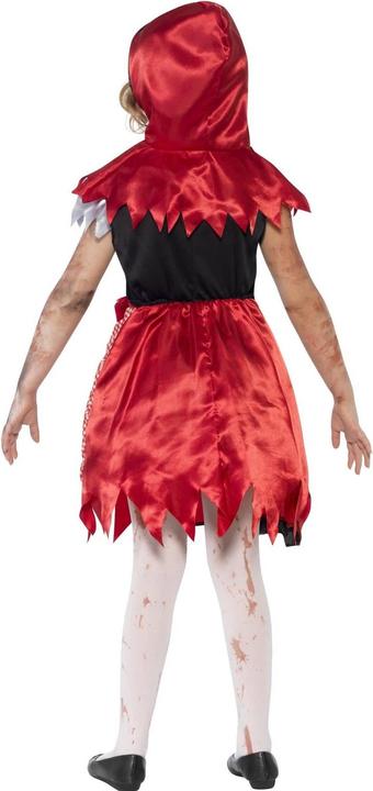 Actual product image Smiffys Girls Zombie Miss Hood Costume Set (128, 134)