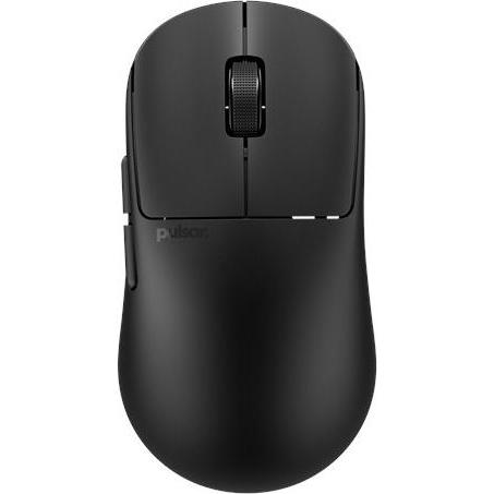 Pulsar X2N CRAZYLIGHT Mini Wireless (Jet Black) - Gaming Mus - Optisk - 6 knapper - Sort (Senza fili), Mouse, Nero