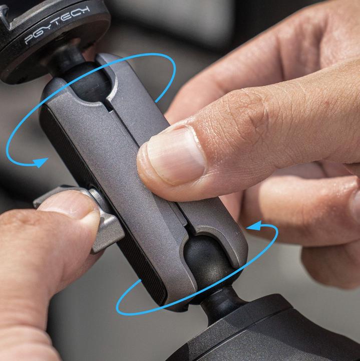 Actual product image Pgytech CapLock Suction Cup Mount