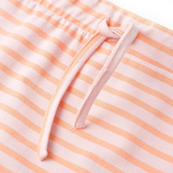 Immagine prodotto VidaXL Gonna per bambini a righe dritta rosa 104,Materiale: 95 (104)