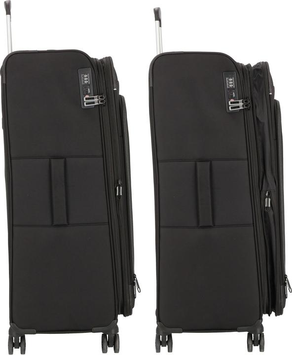 Image du produit D&N Travel Line 9504 4 roues Trolley L 76 cm avec soufflet extensible (102 l)