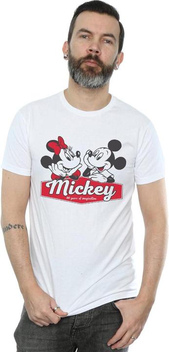 Image du produit Disney - T-shirt MICKIE AND MINNIE YEARS - Homme (4XL)