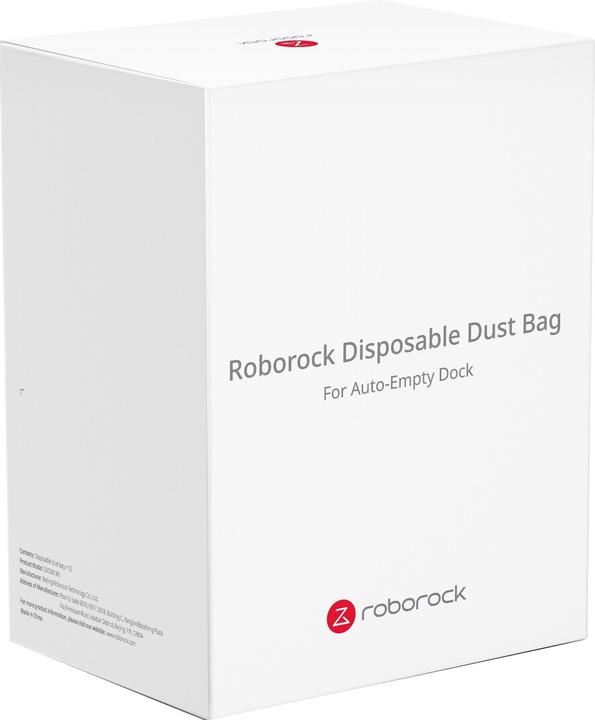 Actual product image Roborock VACUUM CLEANER ACC DOCK PARTS/DUST BAG 8.02.0120 (12 x)