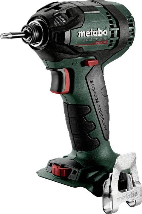 Image du produit Metabo Clé à chocs sans fil SSD 18 LTX 200 BL (Fonctionnement sur batterie)