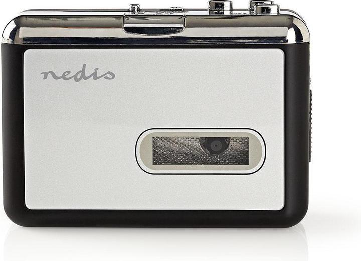 Productafbeelding Nedis Draagbare USB Cassette naar MP3 Converter - Cassettes omzetten naar MP3 formaat - Met USB Kabel