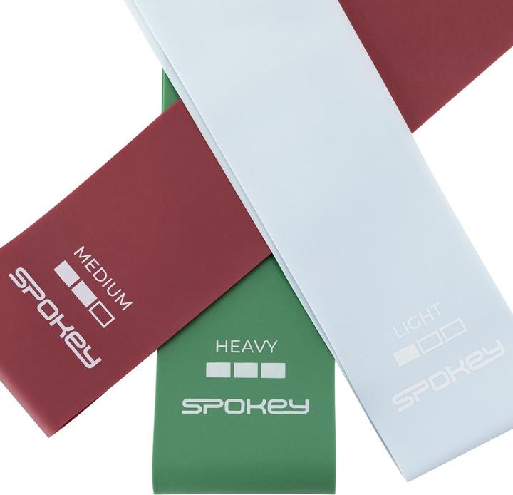 Productafbeelding Spokey Flex Set Widerstandsbänder (0.50 m, Gemakkelijk, Medium, Sterk)