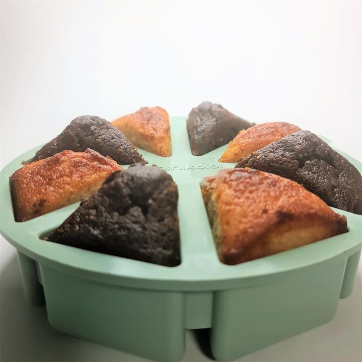 Produktbild Minikoioi Slices – River Green – Silikon-Kuchenform