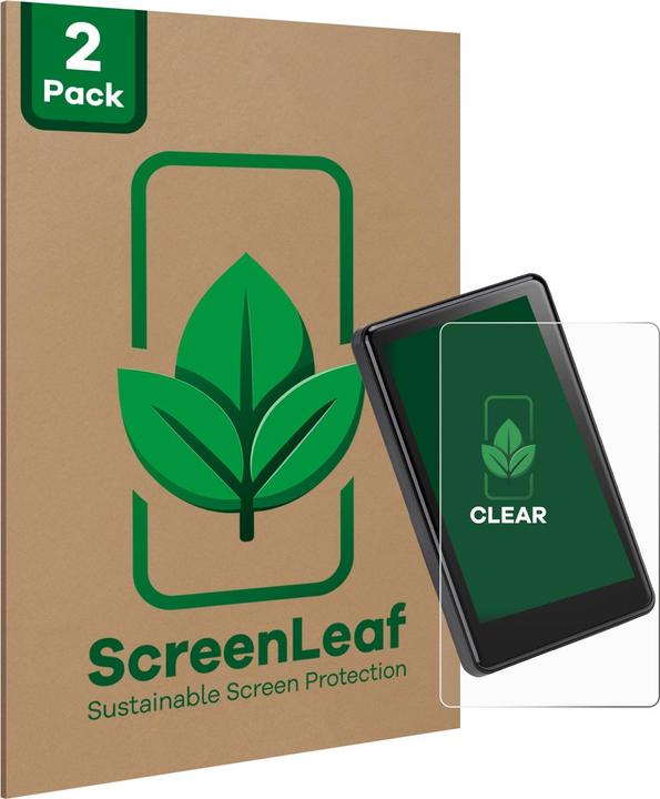 Actual product image ScreenLeaf Screen Protector sustainable Screen Protection, clear, anti-scratch