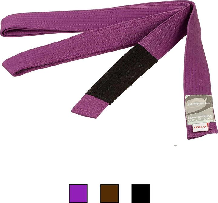 Produktbild Ju-Sports BJJ Gürtel lila Competition superlight unisize 270 cm