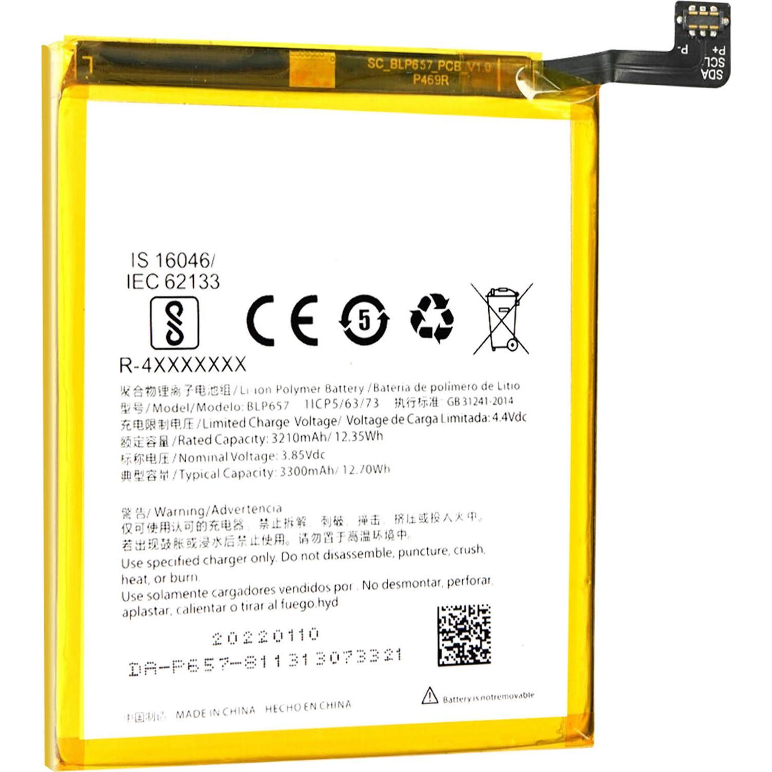 Clappio 3300mAh Ersatzakku, Smartphone Akku