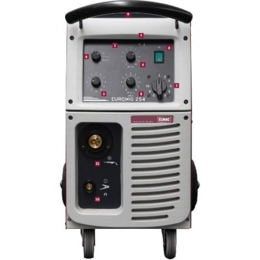 Thumbnail - Elmag, Schweissgerät, Schutzgas-Schweissanlage EuroMIG Plus 174