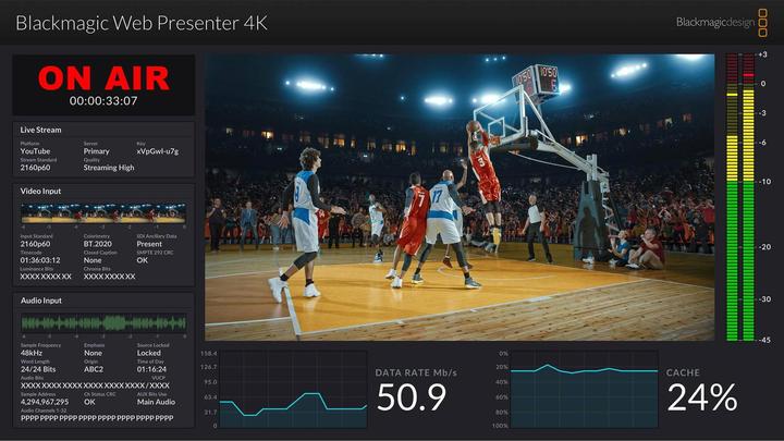 Productafbeelding Blackmagic Web Presenter 4K