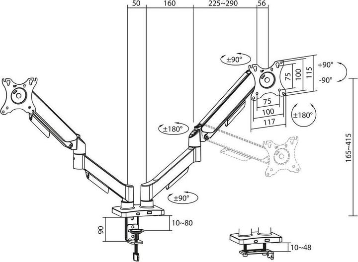 Actual product image ACT AC8314 (Table, 35", 18 kg)