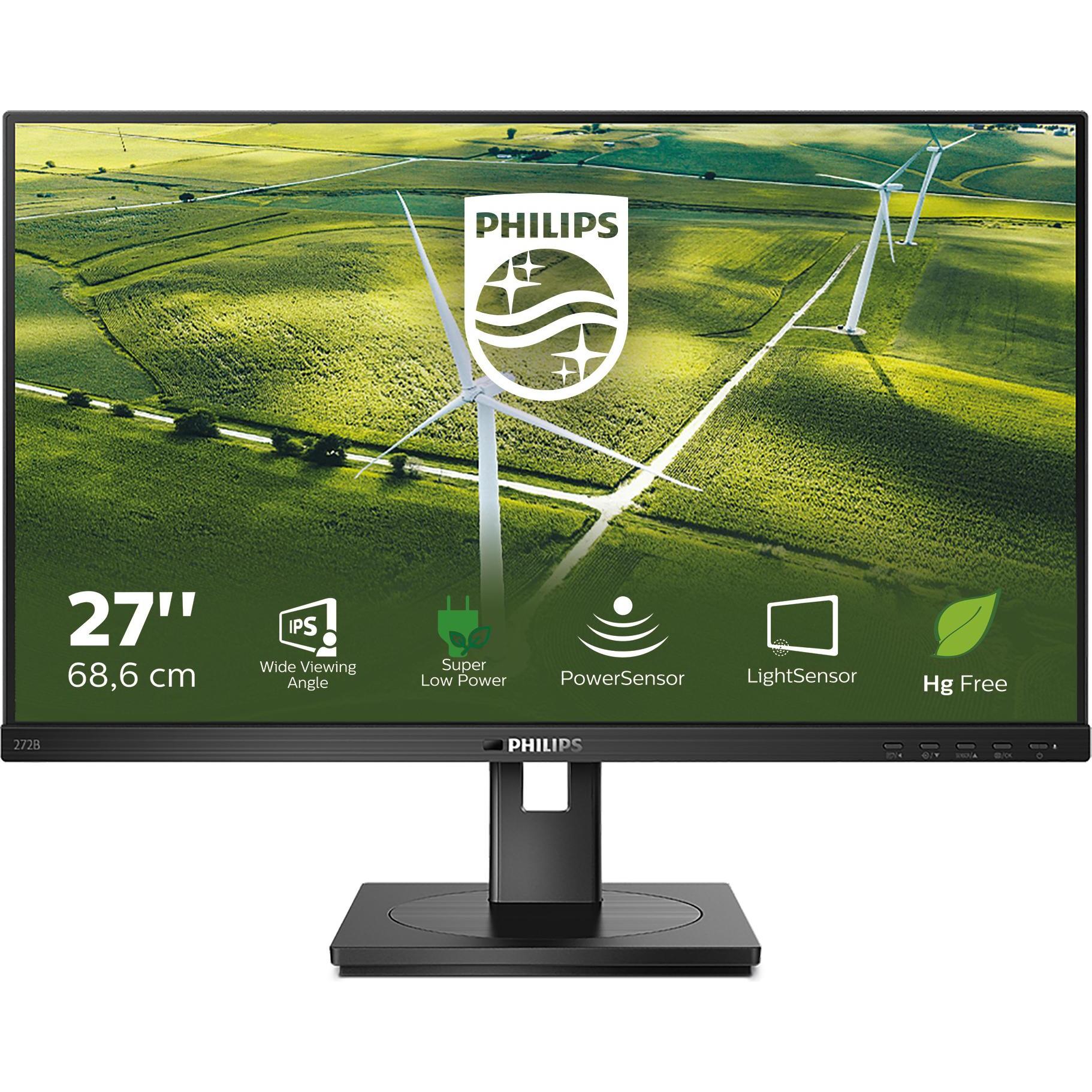 Thumbnail - Philips 272B1G/00 (1920 x 1080 Pixel, 27"), Monitor, Schwarz