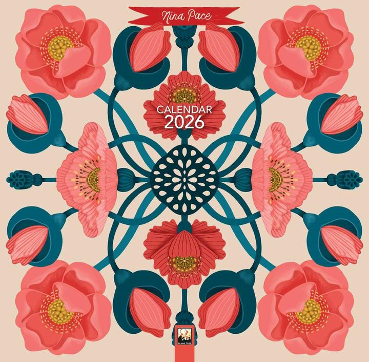 Nina Pace Wall Calendar 2026 (Art Calendar) (30.5 x 30.5 cm)