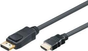 Actual product image M-Cab DisplayPort — HDMI (Typ A) (3 m, DisplayPort, HDMI)