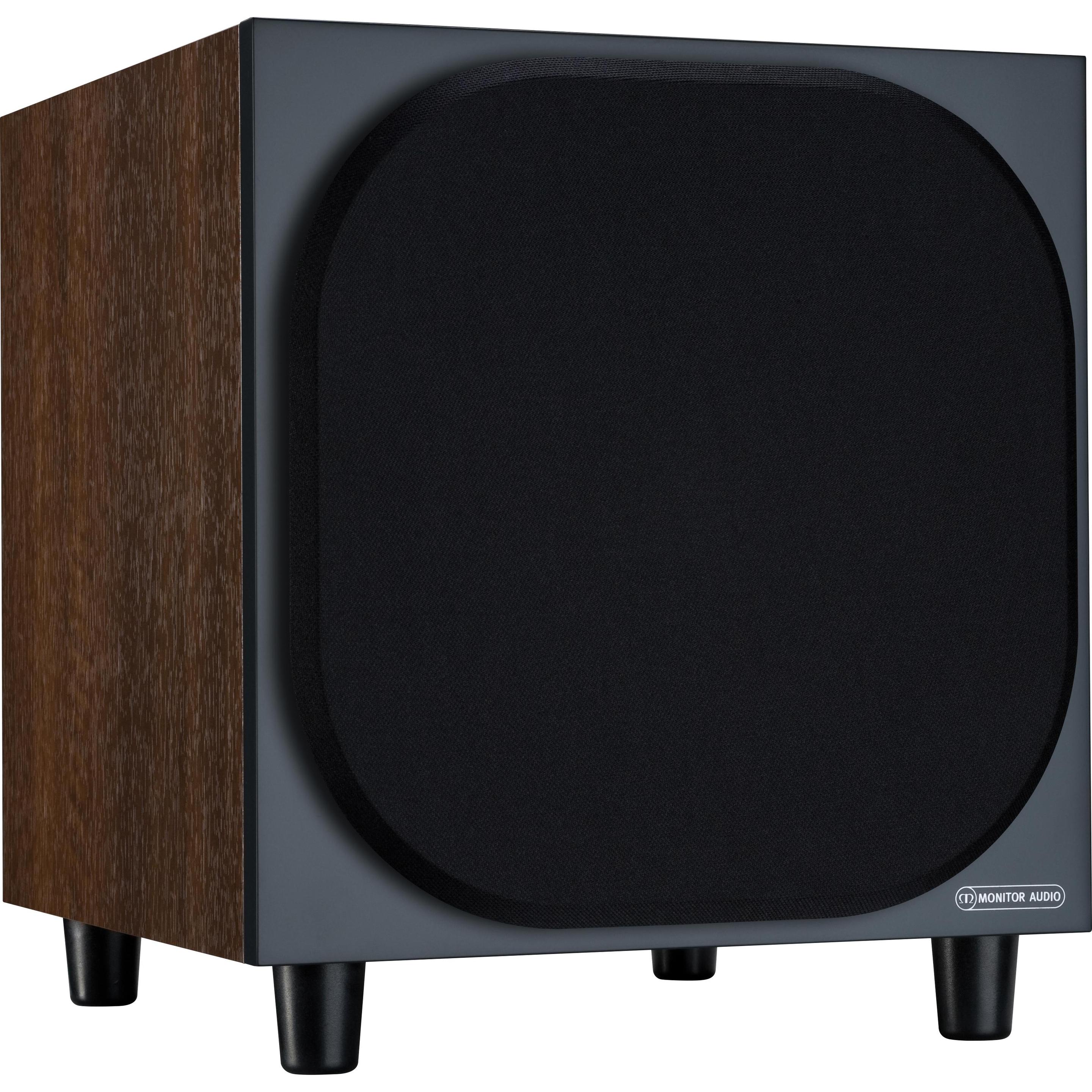 Monitor Audio Subwoofer Bronze W10 Schwarze Walnus (1 Stk., 220 W) (SB6GW10WN)
