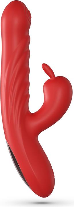 Produktbild Crushious Lapin - Thrusting Rabbit Vibrator - Red