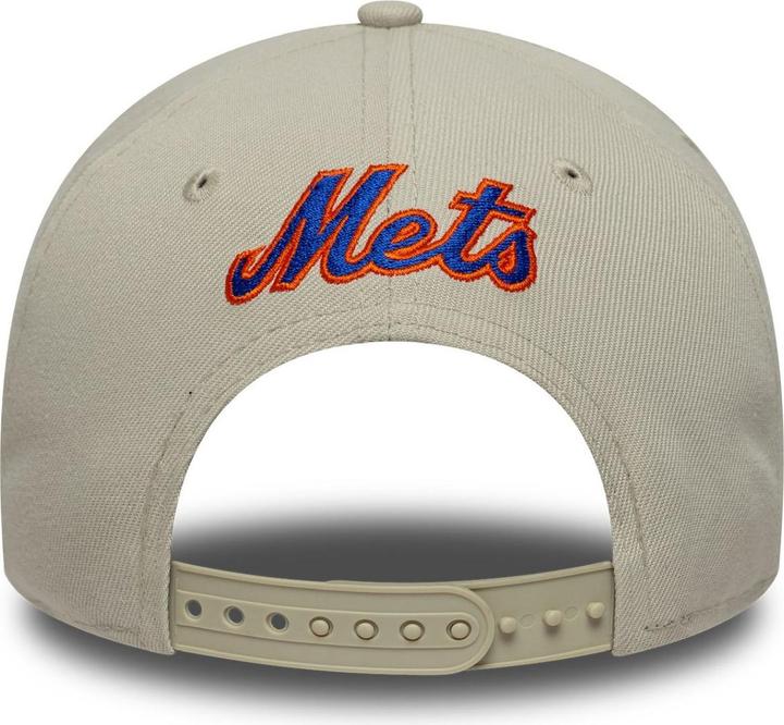 Produktbild New Era A-Frame Snapback Cap - New York Mets Stone Beige (One Size)