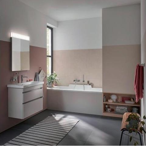 Produktbild Duravit Glashalter D-CODE mit Glas rechts chrom