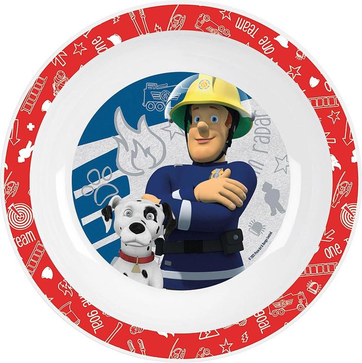 Produktbild pos Suppenteller Feuerwehrmann Sam (1x, 19 cm)