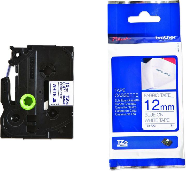 Immagine prodotto Brother Tze-Fa3 (1.20 cm, Bianco)