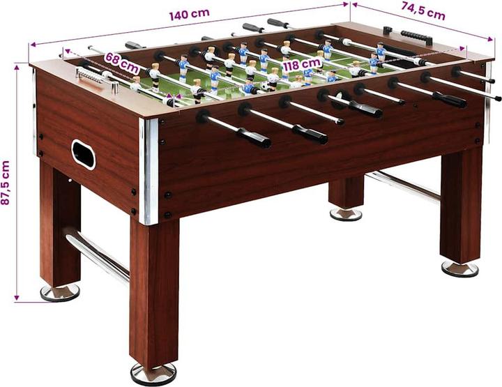 Produktbild vidaXL Kickertisch