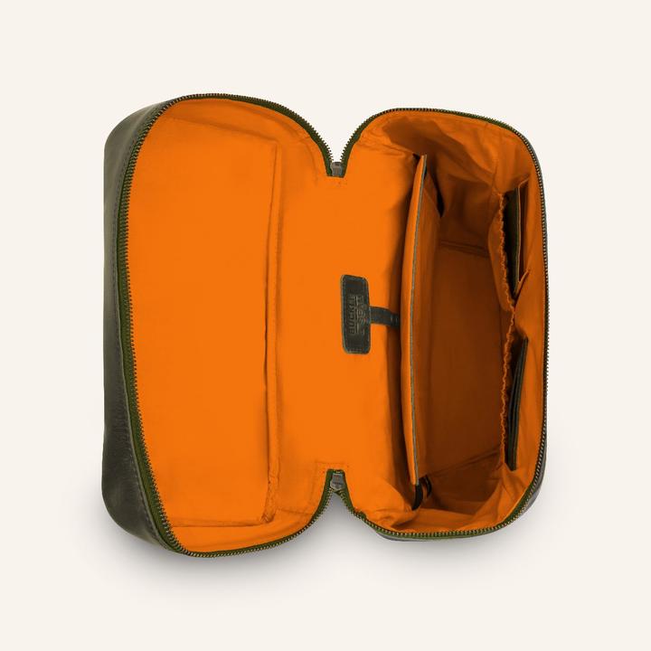 Produktbild Buckle & Seam Siwa Orange Leather Backpack (23 l)