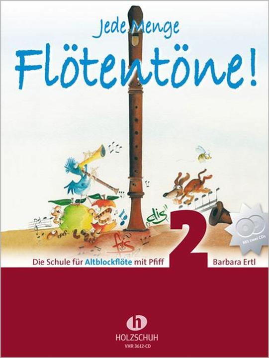 Produktbild Jede Menge Flötentöne!, m. 2 Audio-CDs. Bd.2 (Deutsch, Barbara Ertl, 2014)