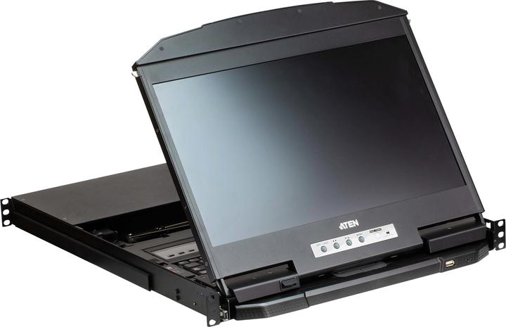Immagine prodotto Aten CL3884NW FR switch KVM 4 porte multi-view 18,5" LCD (USB HDMI) FR layout
