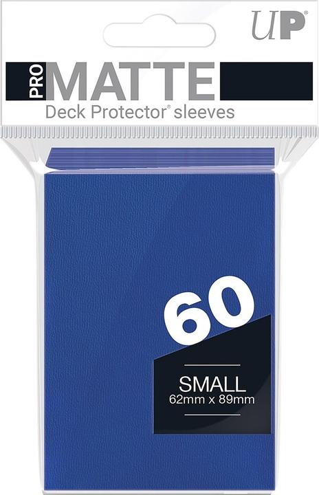 Actual product image Ultra Pro Blue PRO Matte Deck Protector Small