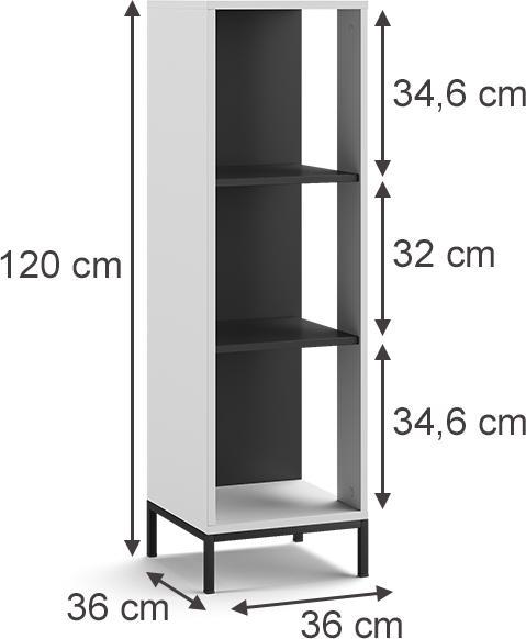 Actual product image Vicco Eliza (36 x 36 x 120 cm)
