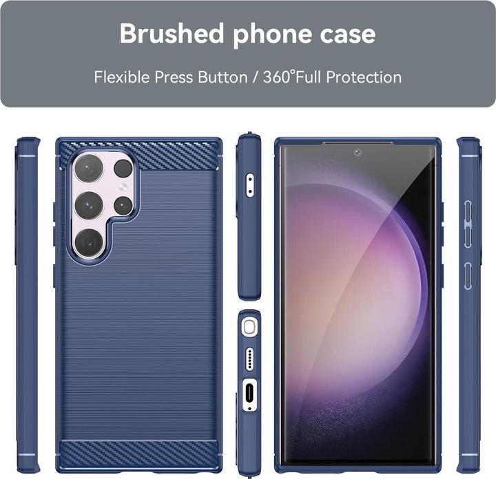 Actual product image Amazon Case for Samsung Galaxy S24 Ultra 5G Protective Mobile Case Cover Carbon Case Bumper (Samsung Galaxy S24 Ultra)