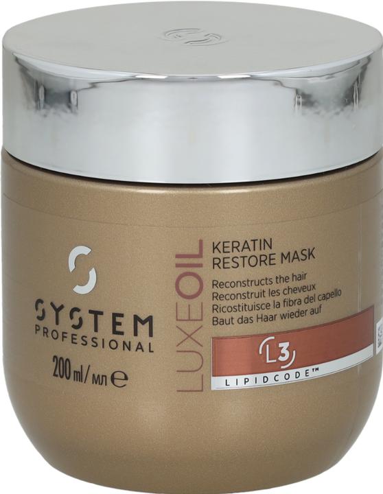 Immagine prodotto System Professional Olio di lusso - Maschera di cheratina (200 ml)
