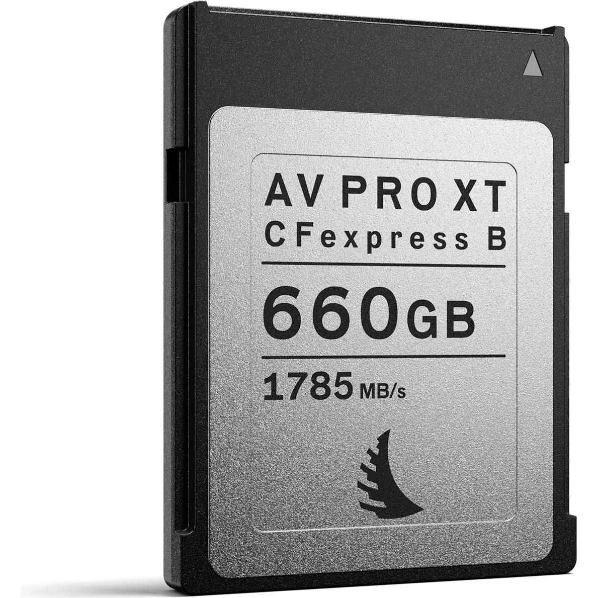 Thumbnail - Angelbird Av Pro Xt (660 GB, CFexpress Typ B), Speicherkarte, Silber, Schwarz