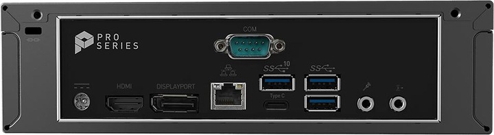 Actual product image MSI PC I3 8GB 512GB SSD FREEDOS MFF I3-13100 H610 65W BT WIFI 120W (Intel Core i3-13100, 8 GB, 512 GB, UHD Graphics 730)