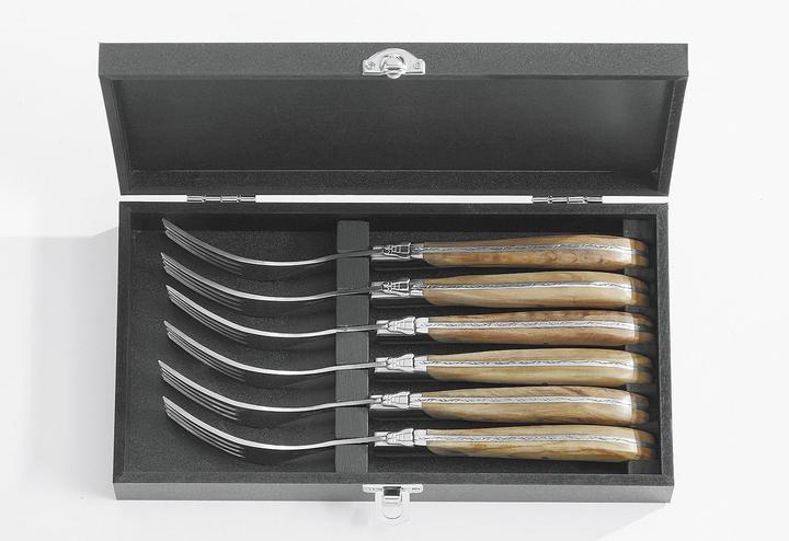 Produktbild Haws Laguiole Steakgabel Set (6 Stk., Besteck Set)